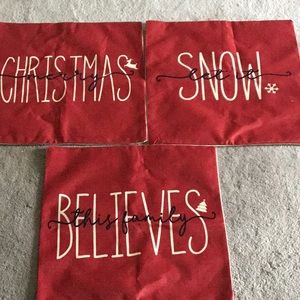 Christmas pillow covers